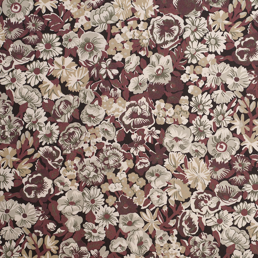 Liberty of London Chive Country Port/Olive Cotton Poplin Liberty of London Chive Country Port/Olive Cotton Poplin