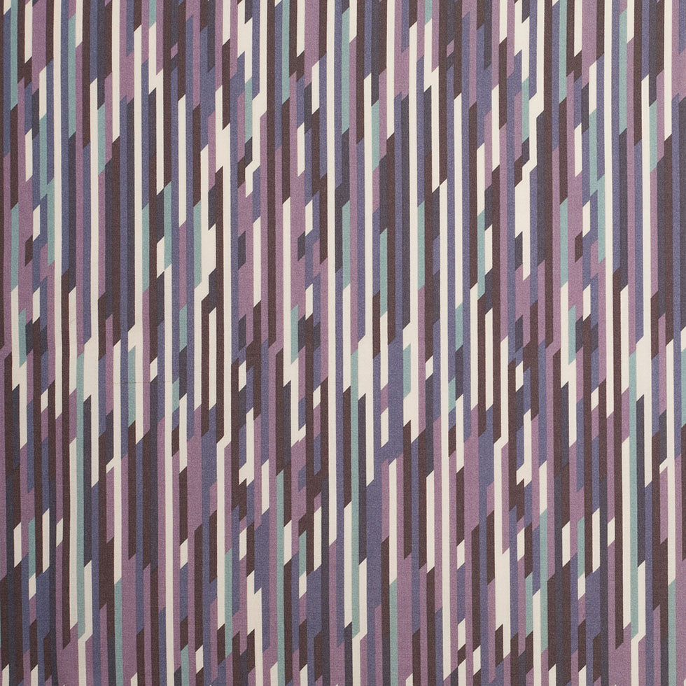 Liberty Of London Mike Purple/Blue Stretch Cotton Poplin Liberty Of London Mike Purple/Blue Stretch Cotton Poplin