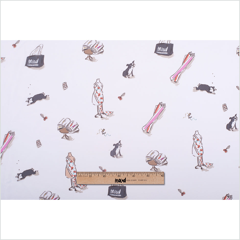 Mood Icons Digitally Printed Polyester Chiffon Folded Mood Icons Digitally Printed Polyester Chiffon Folded