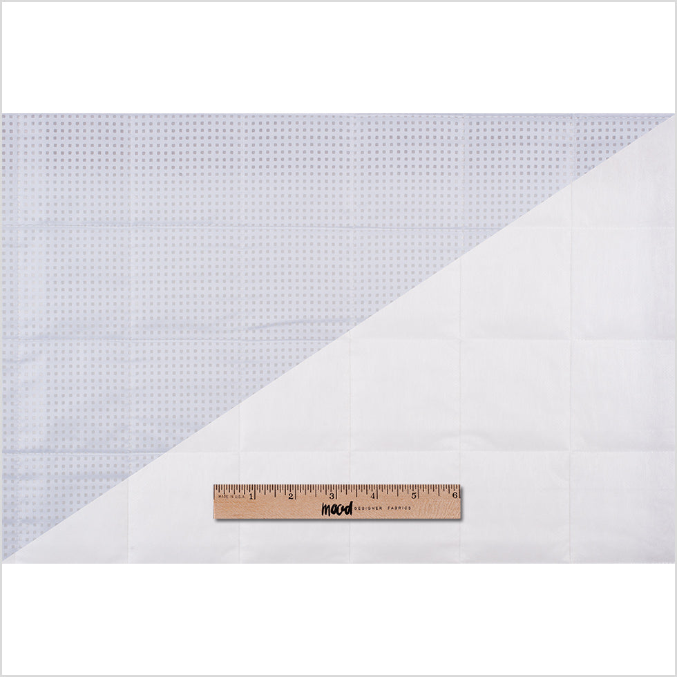 White Perforated Quilting - Full White Perforated Quilting - Full