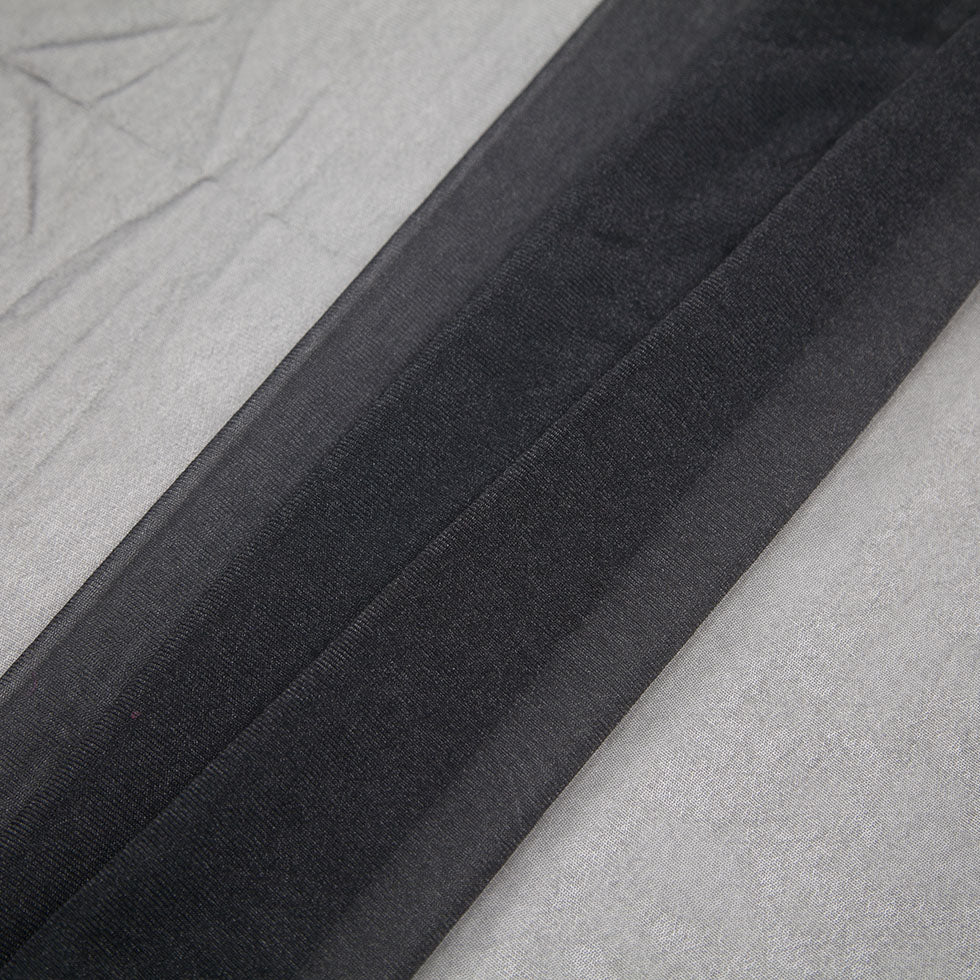Metallic Slate Nylon Mesh - Folded Metallic Slate Nylon Mesh - Folded