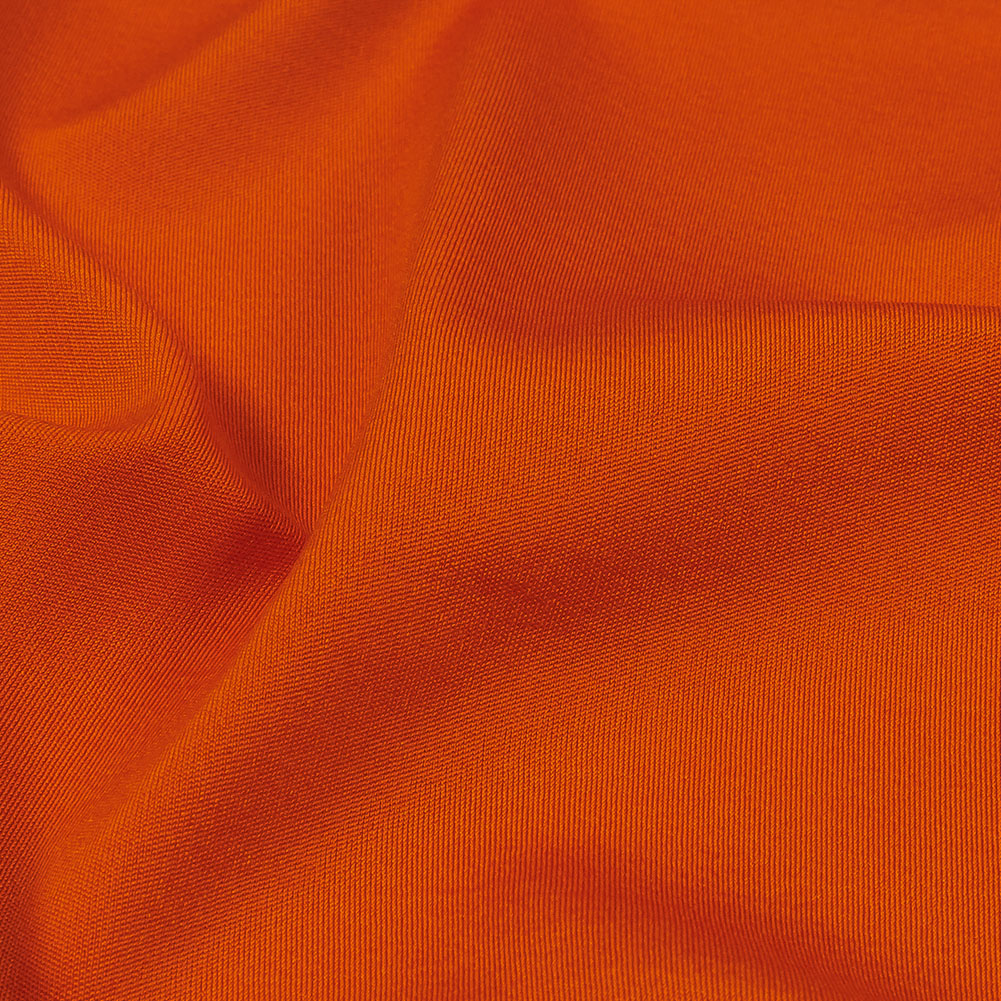 Carrot Luminous Stretch Polyester Tricot - Detail Carrot Luminous Stretch Polyester Tricot - Detail