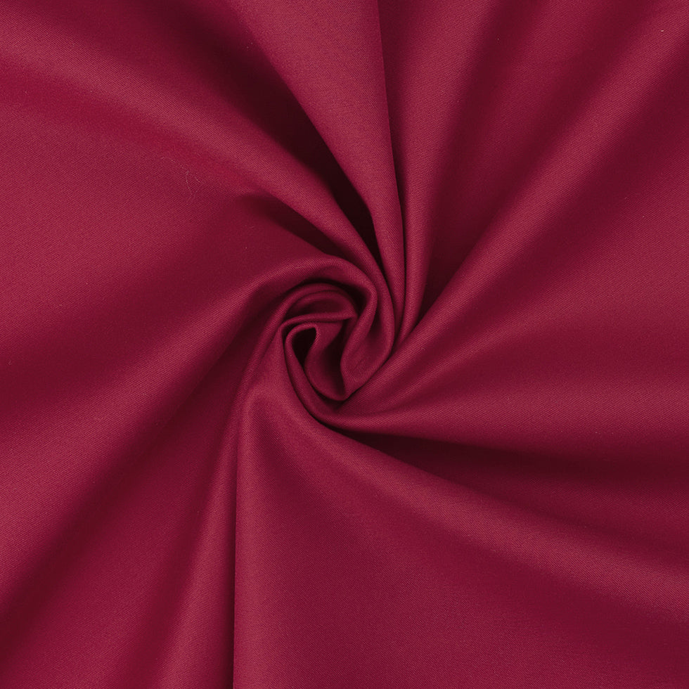 Crimson Stretch Cotton Sateen Crimson Stretch Cotton Sateen