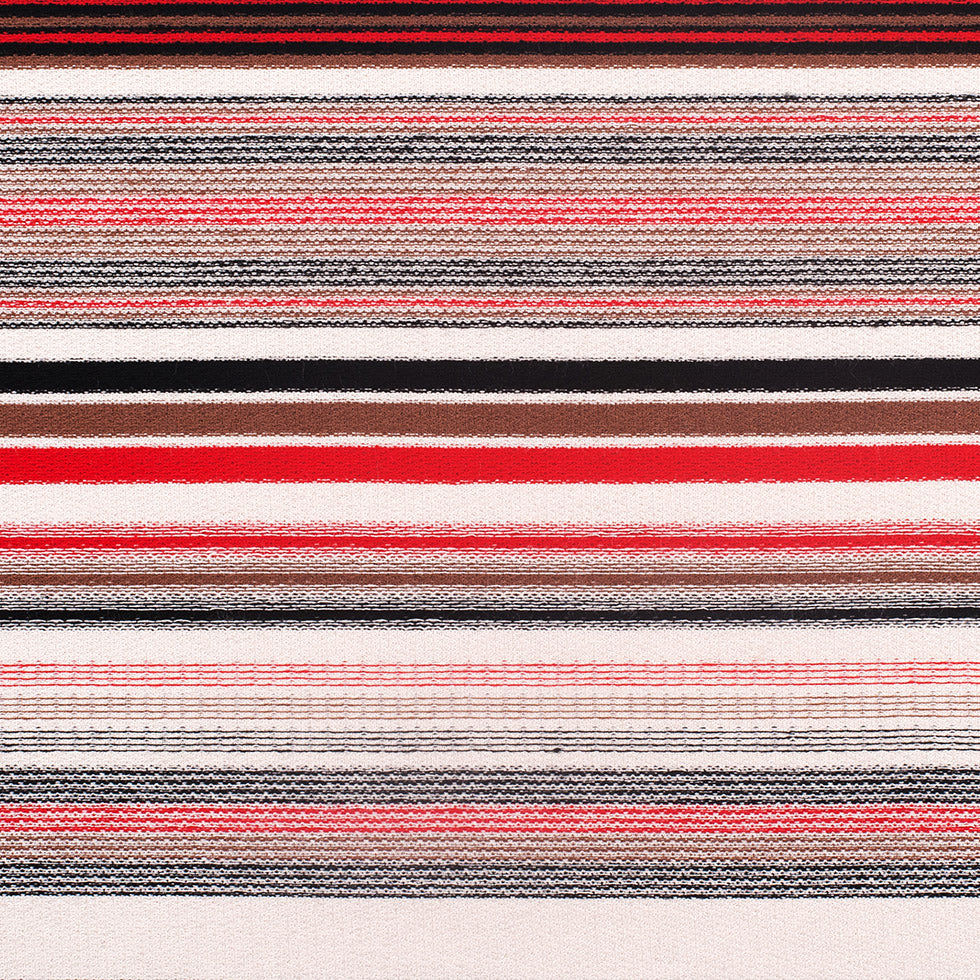 Taupe/Mocha/Black/Red Stretch Cotton Terry Taupe/Mocha/Black/Red Stretch Cotton Terry