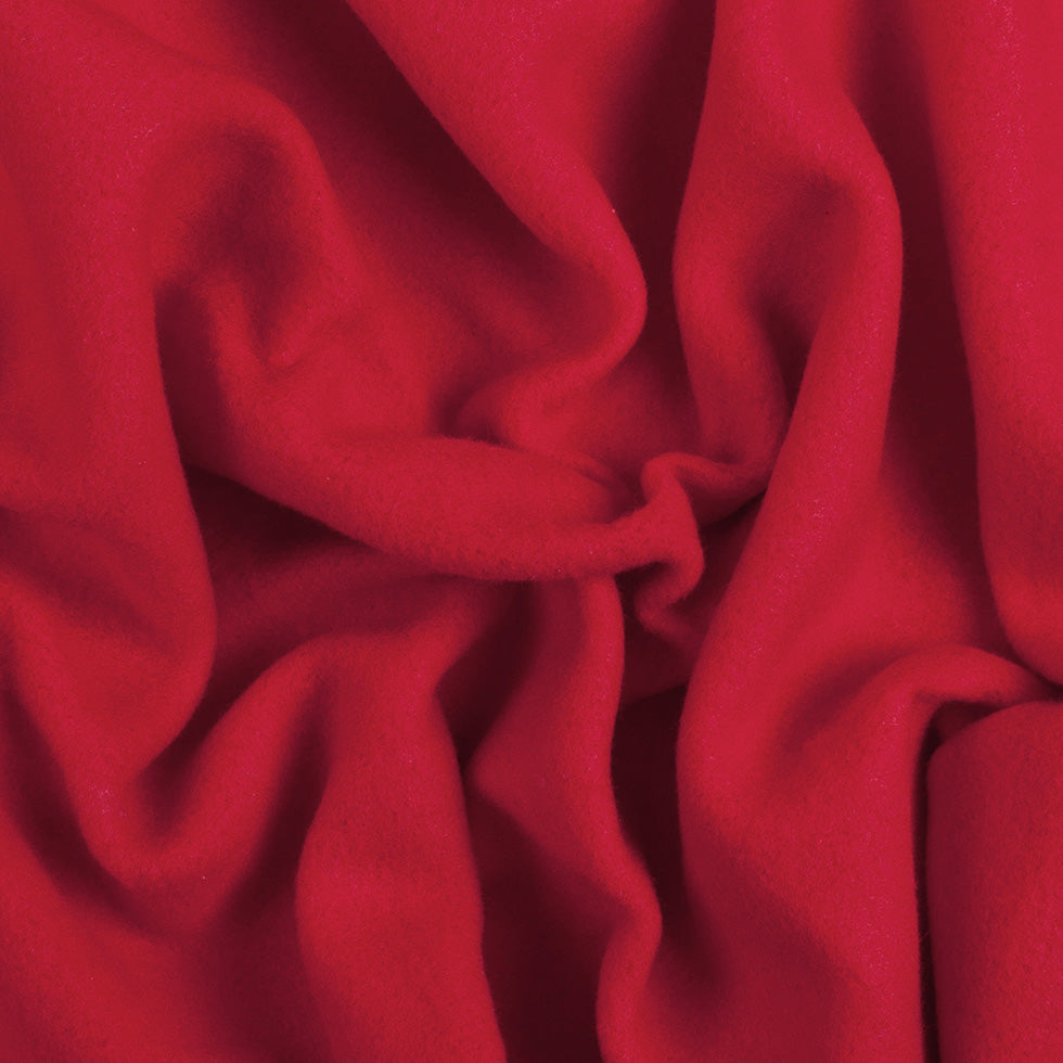 Ralph Lauren American Made Red Cotton Knit Fleece