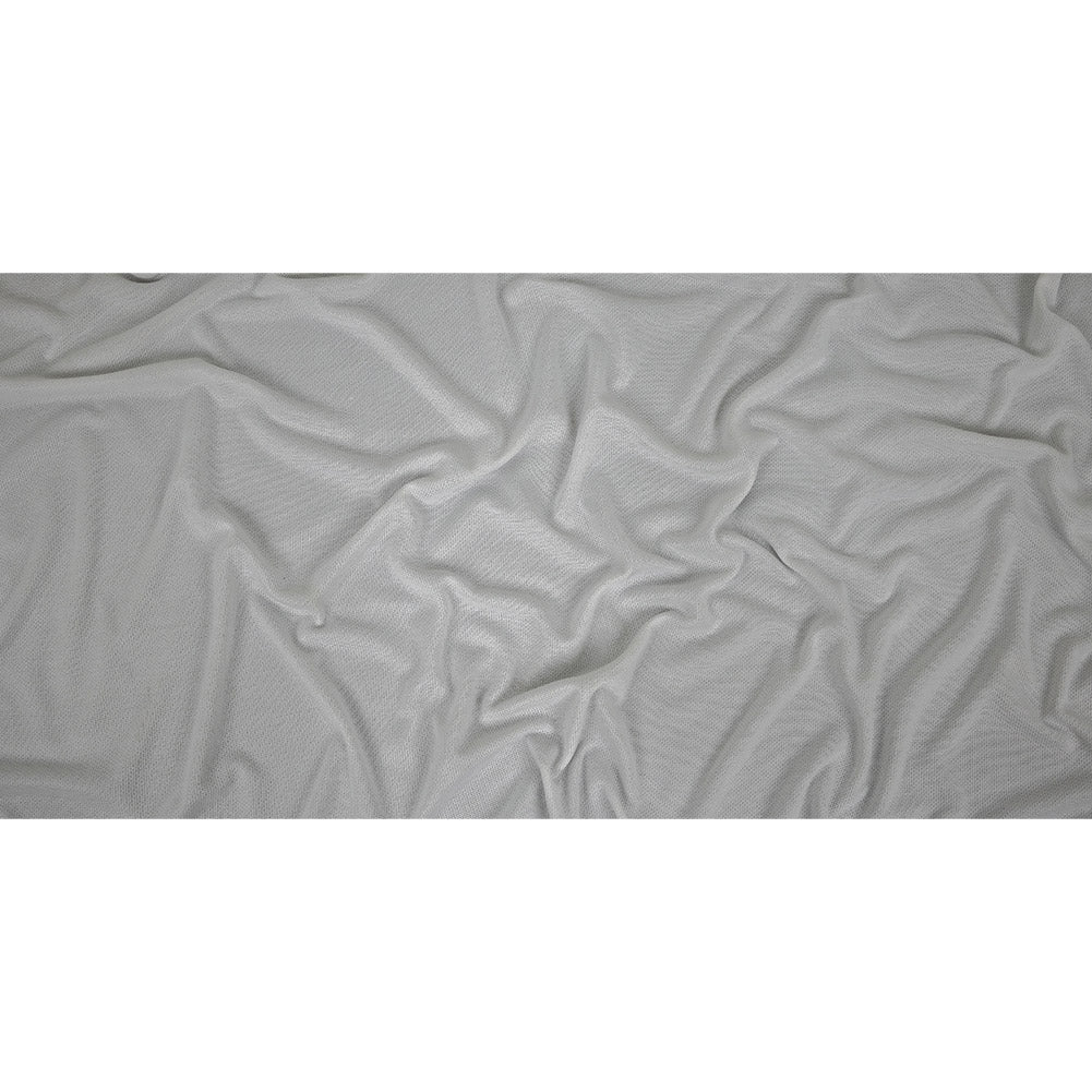 White Polyester Knit Pique - Full White Polyester Knit Pique - Full