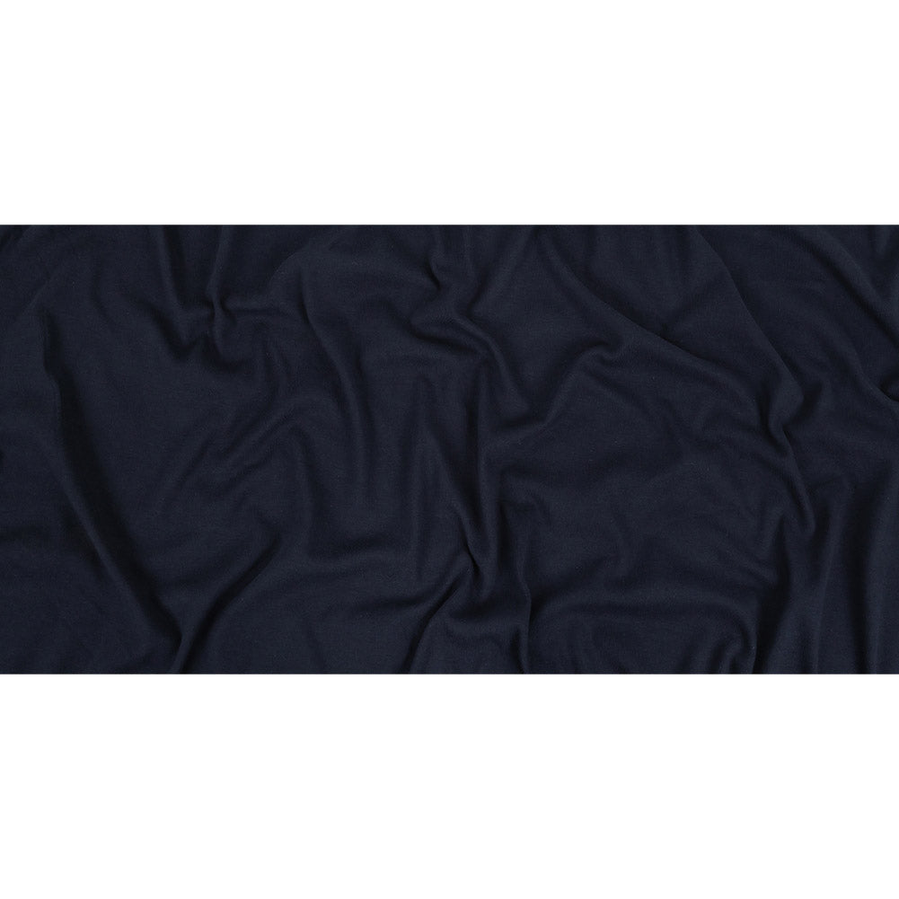 Navy 1x1 Cotton Rib Knit Full Navy 1x1 Cotton Rib Knit Full