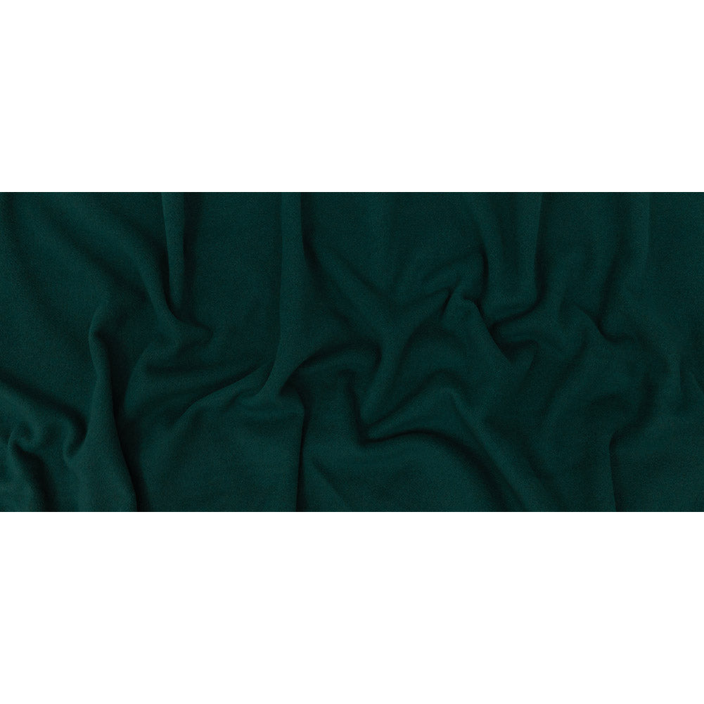 Wool and Cashmere Coating Made in Italy - Dark Teal - Alberini Collection Wool and Cashmere Coating Made in Italy - Dark Teal - Alberini Collection