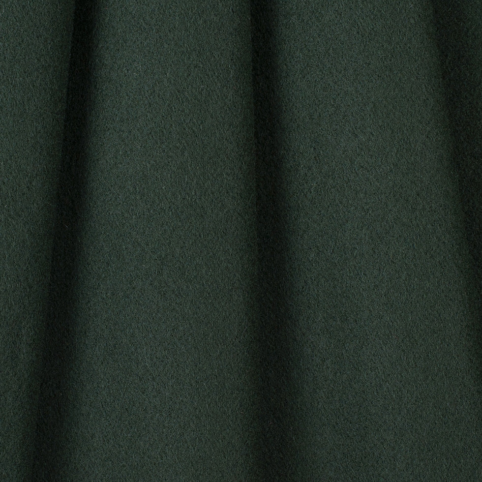 Wool and Cashmere Coating Made in Italy - Forest Green - Alberini Collection