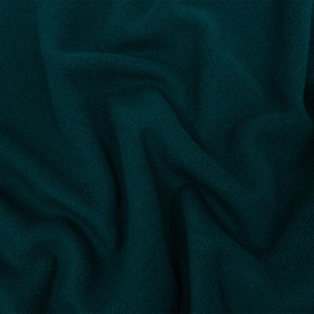 Wool and Cashmere Coating Made in Italy - Ocean Blue - Alberini Collection Wool and Cashmere Coating Made in Italy - Ocean Blue - Alberini Collection