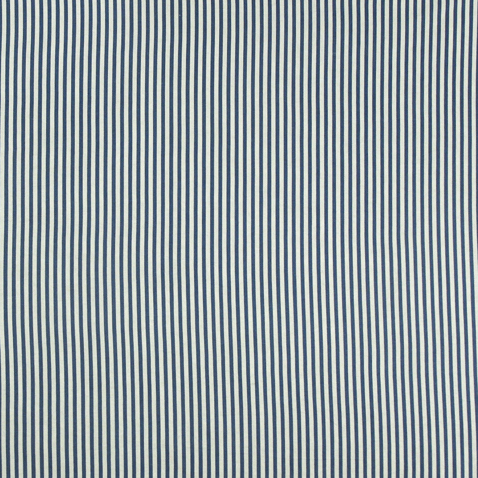 Cotton Voile - Allure Blue and White Candy Stripes Cotton Voile - Allure Blue and White Candy Stripes