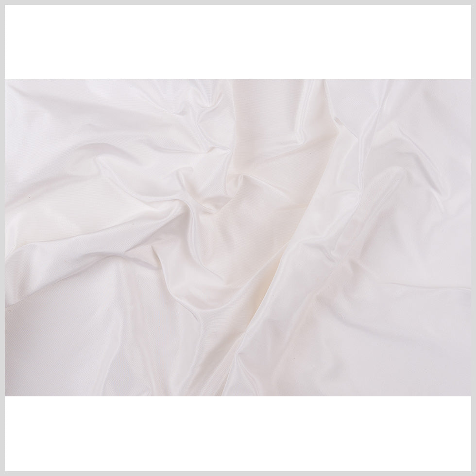 Premier White Heavy 100% Silk Taffeta Folded Premier White Heavy 100% Silk Taffeta Folded