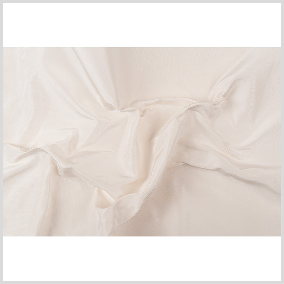 Premier Ivory Heavy 100% Silk Taffeta Folded Premier Ivory Heavy 100% Silk Taffeta Folded