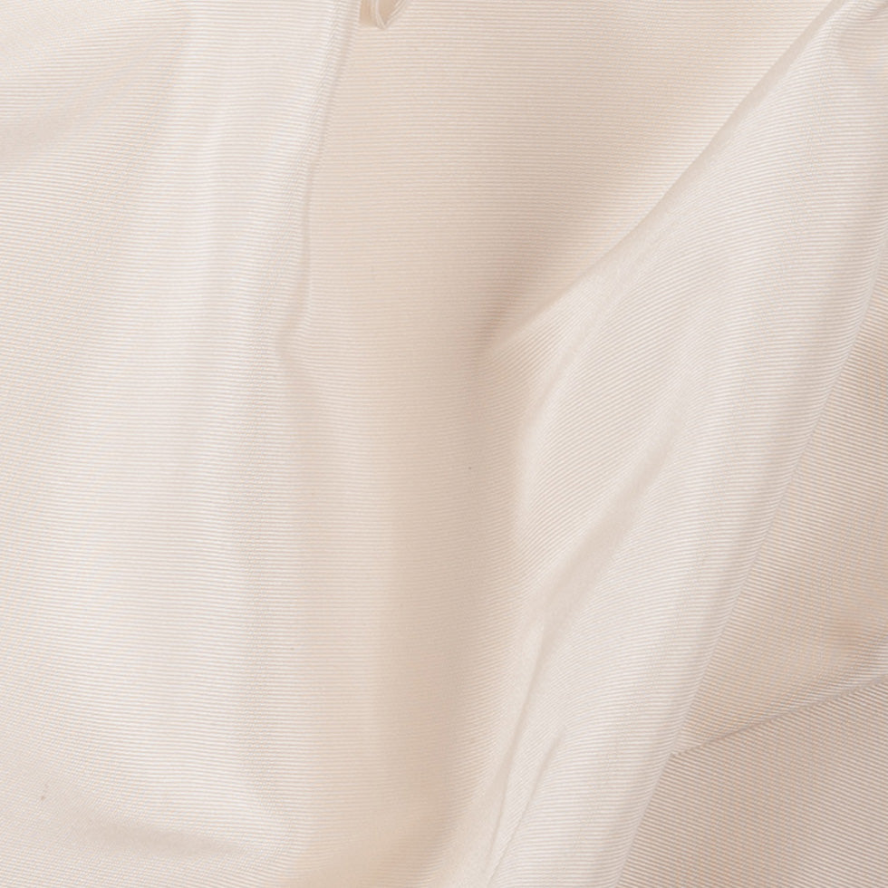 Premier Ivory Heavy 100% Silk Taffeta Full Premier Ivory Heavy 100% Silk Taffeta Full