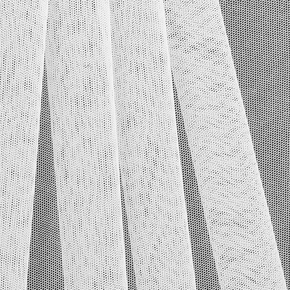 Cotton Bobbinet Tulle Made in England - White Folded Cotton Bobbinet Tulle Made in England - White Folded