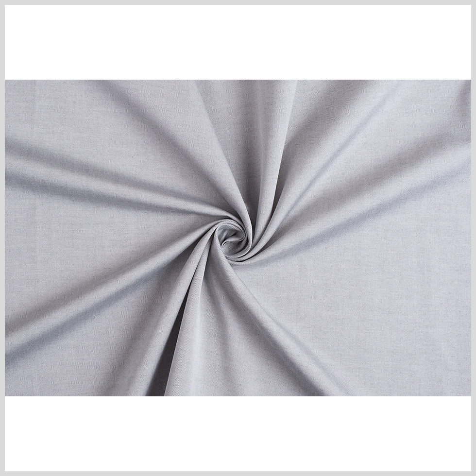 Salt and Pepper Pinpoint Oxford Pima Cotton Woven Shirting Full Salt and Pepper Pinpoint Oxford Pima Cotton Woven Shirting Full