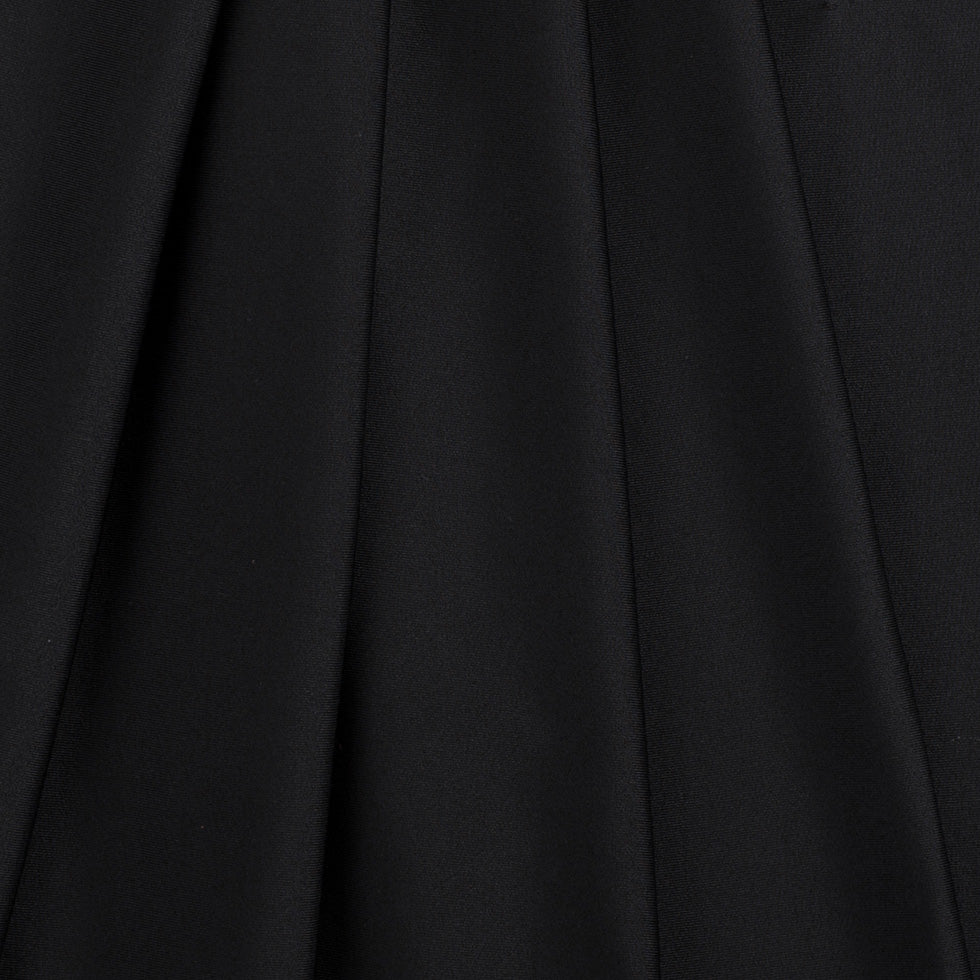 Black Max-Dri Wicking Anti-Microbial Performance Spandex - Detail Black Max-Dri Wicking Anti-Microbial Performance Spandex - Detail