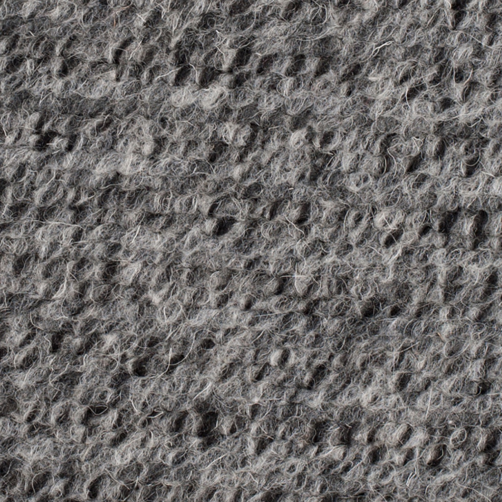 Herno Black/White/Gray Wool Knit Detail Herno Black/White/Gray Wool Knit Detail