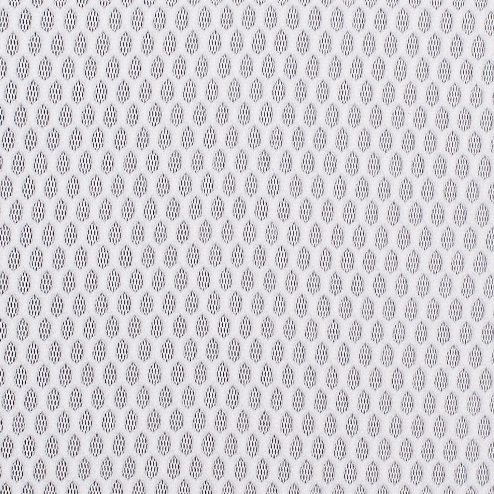 White Birdseye Pique Polyester Mesh - Detail White Birdseye Pique Polyester Mesh - Detail