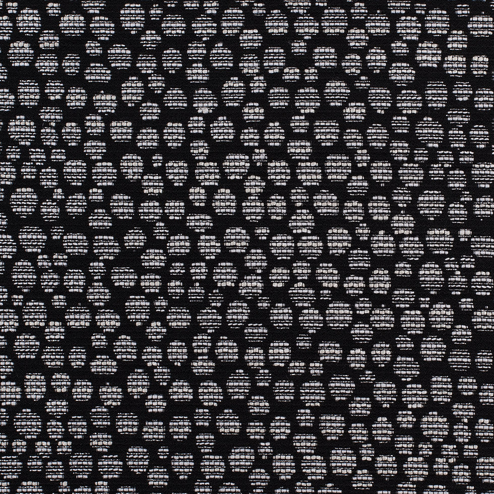 Black/Navy Metallic Polyester Jacquard Black/Navy Metallic Polyester Jacquard