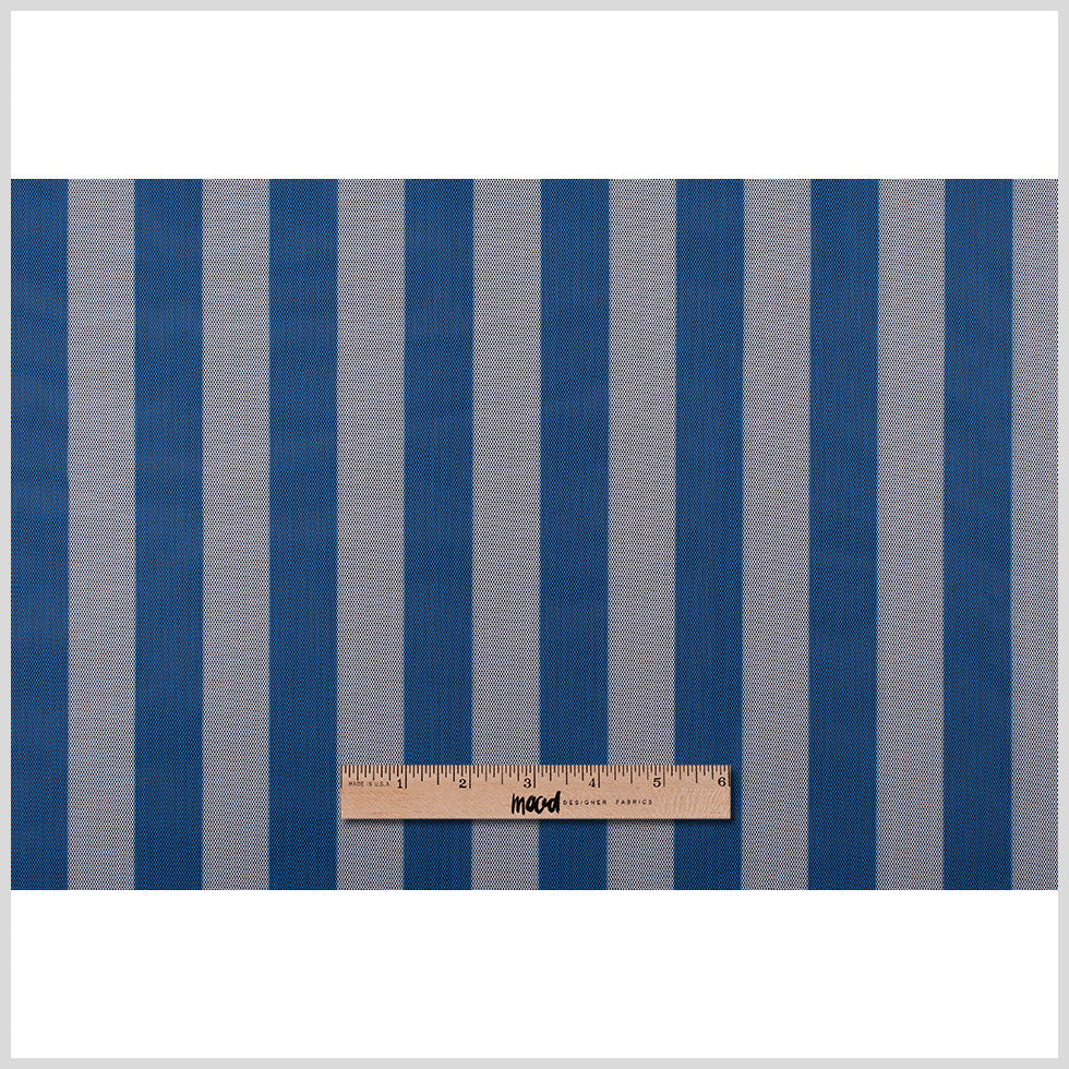 Blue/White Awning Striped Polyester Netting/Mesh - Full Blue/White Awning Striped Polyester Netting/Mesh - Full