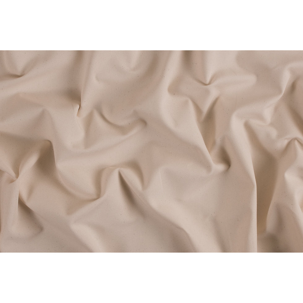 Natural 100% Certified Organic Cotton Duck Canvas - Folded