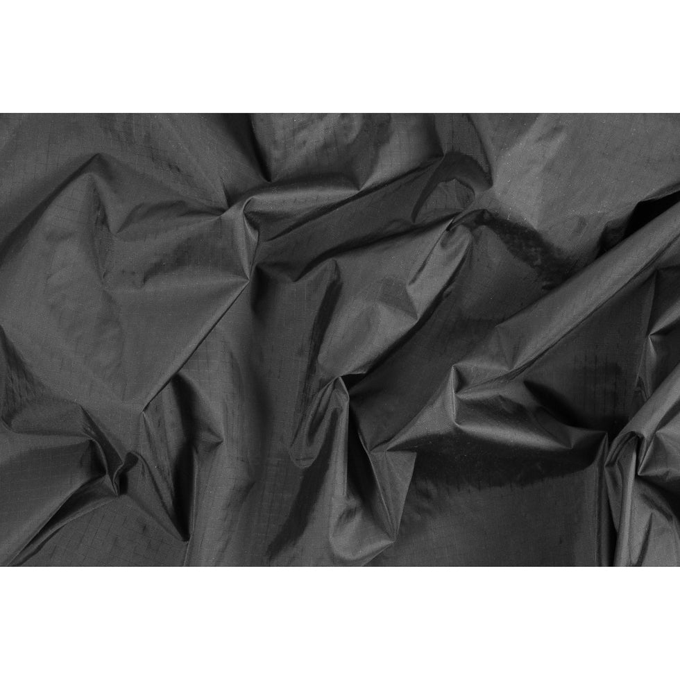 Black 70 Denier Square Nylon Ripstop - Folded Black 70 Denier Square Nylon Ripstop - Folded
