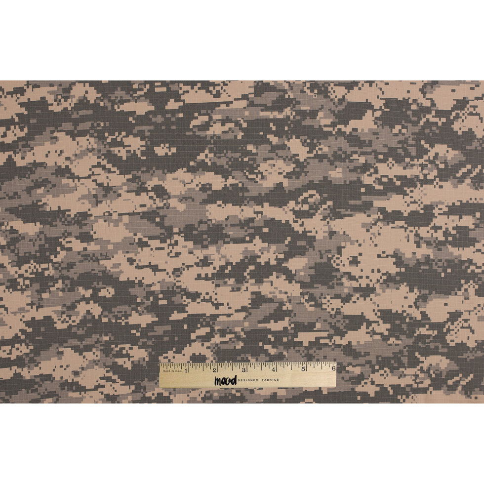 Digital Camo Cotton Ripstop - Army Combat Uniform Folded Digital Camo Cotton Ripstop - Army Combat Uniform Folded