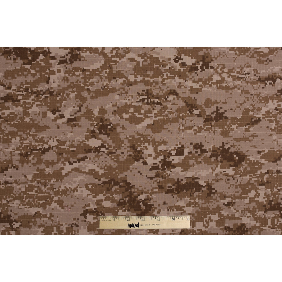 Digital Camo Cotton Ripstop - Desert Stalker Folded Digital Camo Cotton Ripstop - Desert Stalker Folded