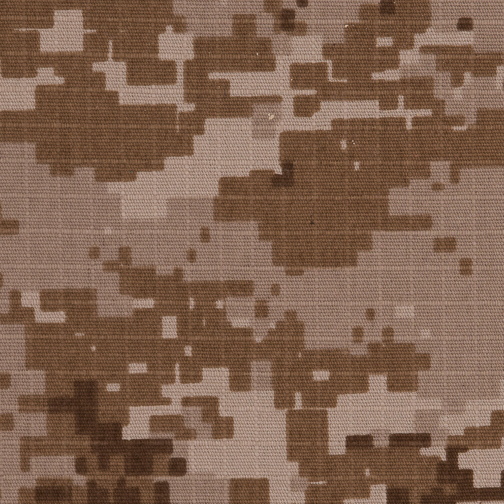 Digital Camo Cotton Ripstop - Desert Stalker Digital Camo Cotton Ripstop - Desert Stalker