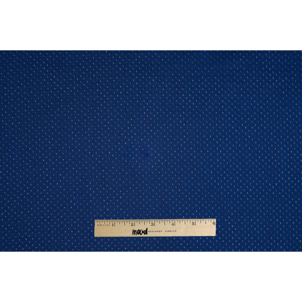 Royal Blue 100 Denier Polyester Athletic Mesh - Folded Royal Blue 100 Denier Polyester Athletic Mesh - Folded