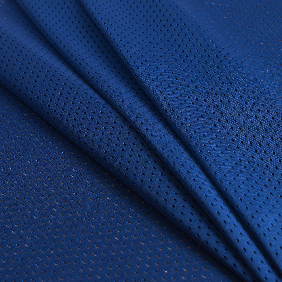 Royal Blue 100 Denier Polyester Athletic Mesh - Detail Royal Blue 100 Denier Polyester Athletic Mesh - Detail