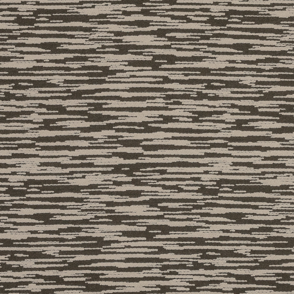 Beige and Olive Striated Wool Jacquard Beige and Olive Striated Wool Jacquard
