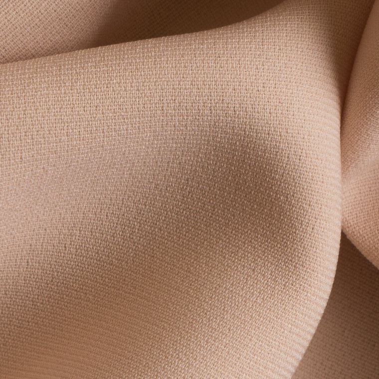 Wheat Polyester Crepe Detail Wheat Polyester Crepe Detail