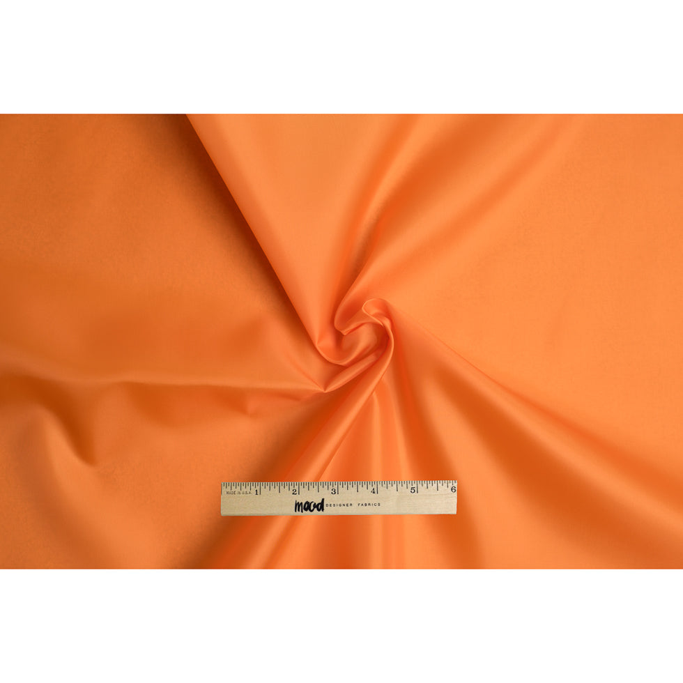 Polyester Lining Fabric - Tangerine - Margot Collection Folded Polyester Lining Fabric - Tangerine - Margot Collection Folded