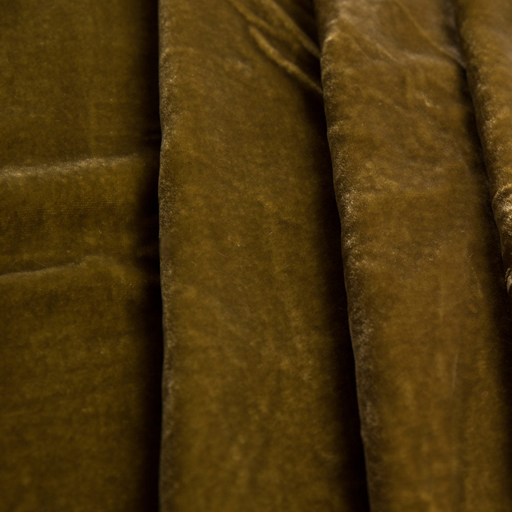 Soft Rayon-Silk Velvet - Sage - Cicero Collection - Folded Soft Rayon-Silk Velvet - Sage - Cicero Collection - Folded