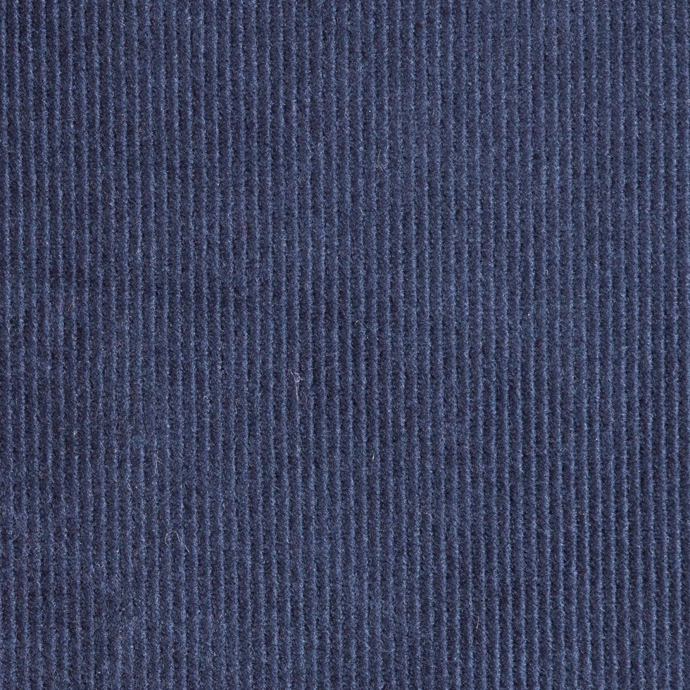 Deep Navy Cotton Twill Velvet Deep Navy Cotton Twill Velvet