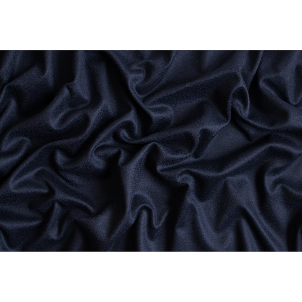 Italian Total Eclipse Blue 100% Cashmere - Folded Italian Total Eclipse Blue 100% Cashmere - Folded