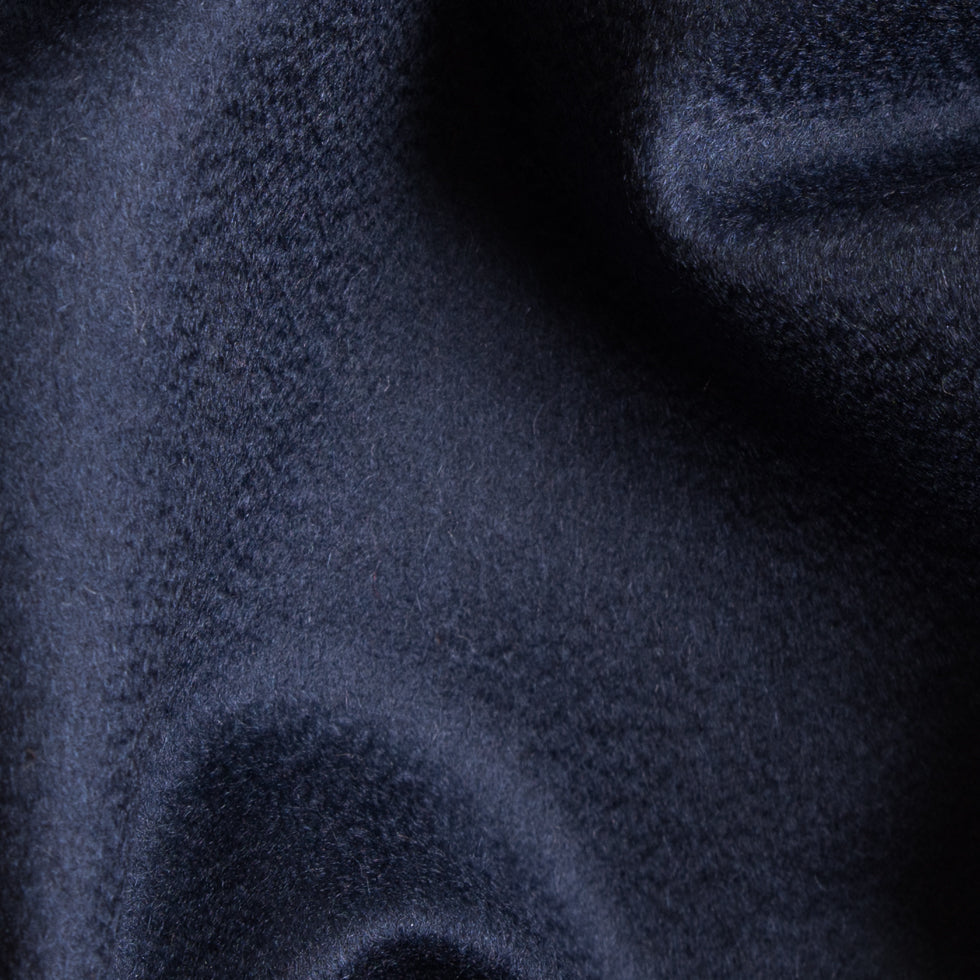 Italian Total Eclipse Blue 100% Cashmere - Full Italian Total Eclipse Blue 100% Cashmere - Full