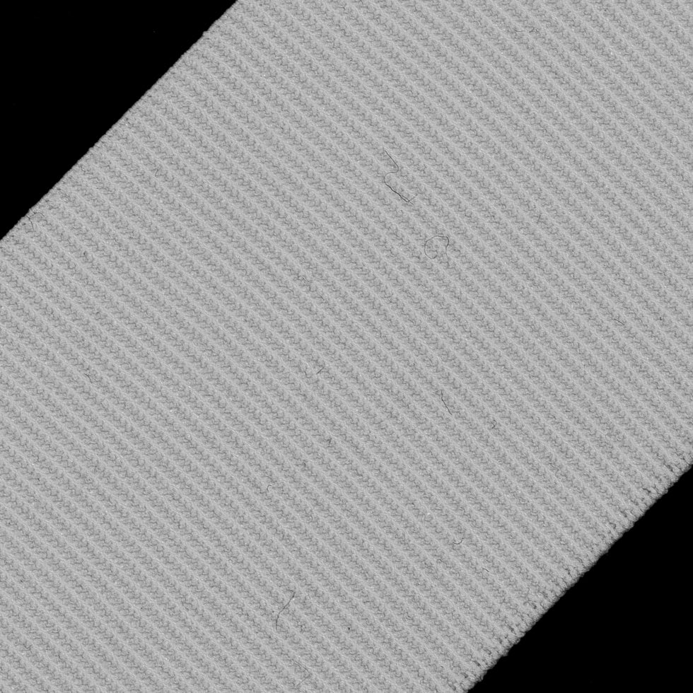 White Stretch Grosgrain - 2 - Detail White Stretch Grosgrain - 2 - Detail