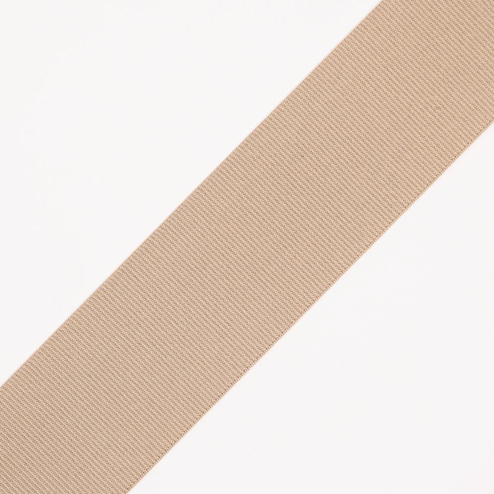 Khaki Stretch Grosgrain - 2" Khaki Stretch Grosgrain - 2"