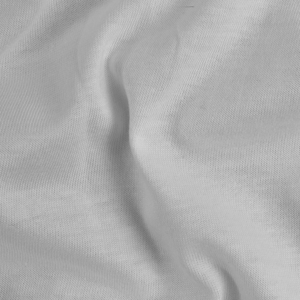 Snow White Cotton Jersey Knit Snow White Cotton Jersey Knit