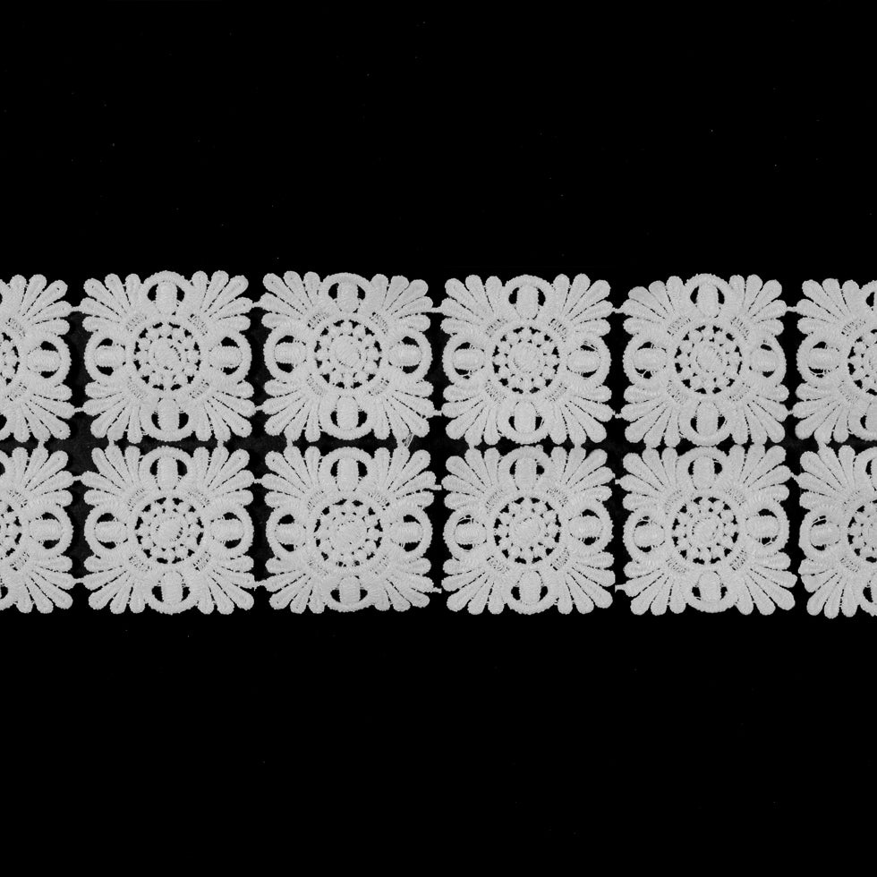 Venise White Lace Trim - 3.5 Venise White Lace Trim - 3.5