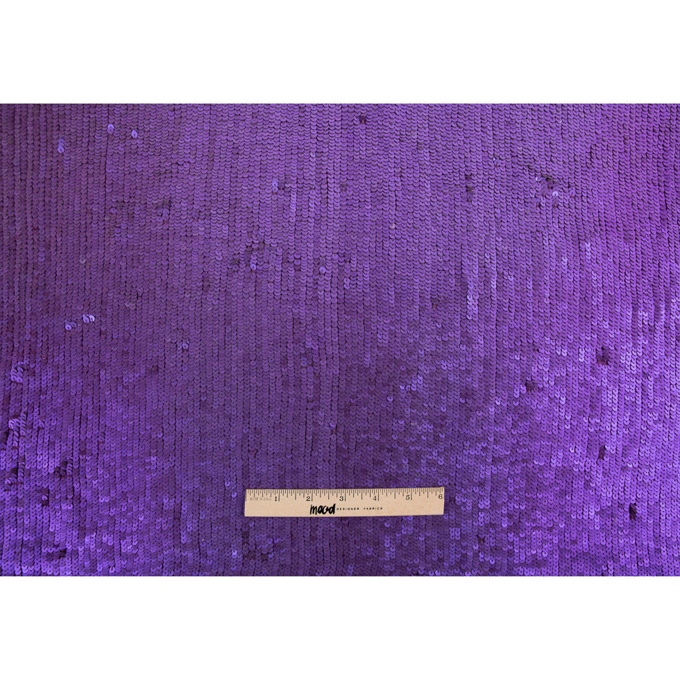 Phillip Lim Royal Purple Baby Sequined Silk Georgette Full Phillip Lim Royal Purple Baby Sequined Silk Georgette Full