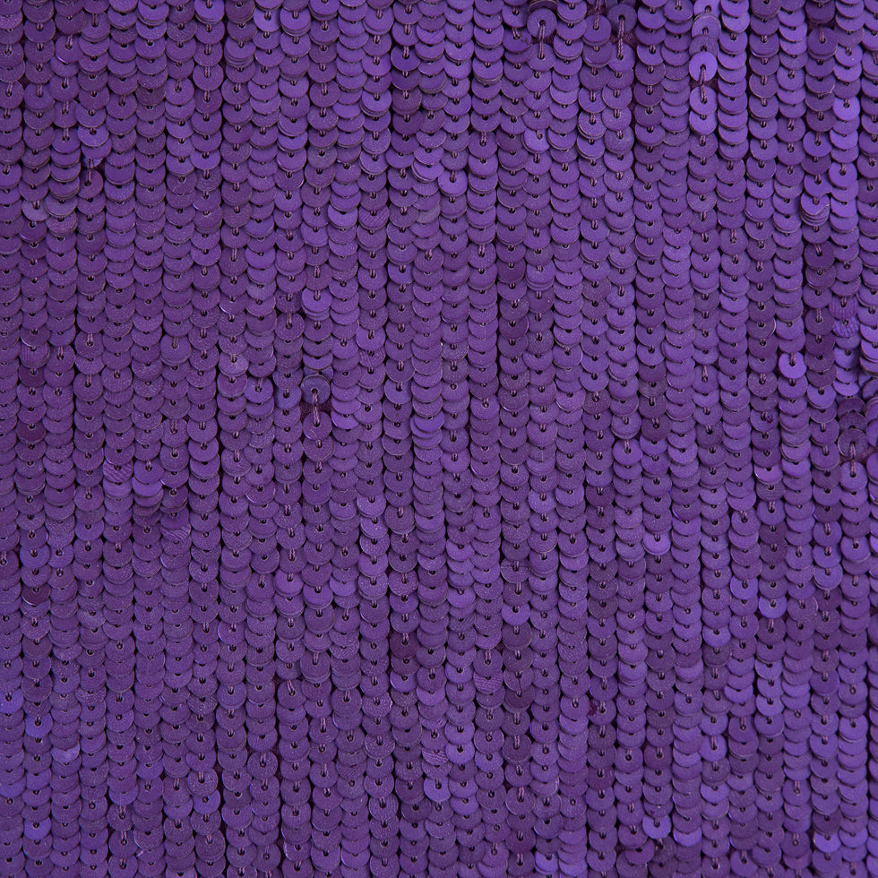 Phillip Lim Royal Purple Baby Sequined Silk Georgette Phillip Lim Royal Purple Baby Sequined Silk Georgette