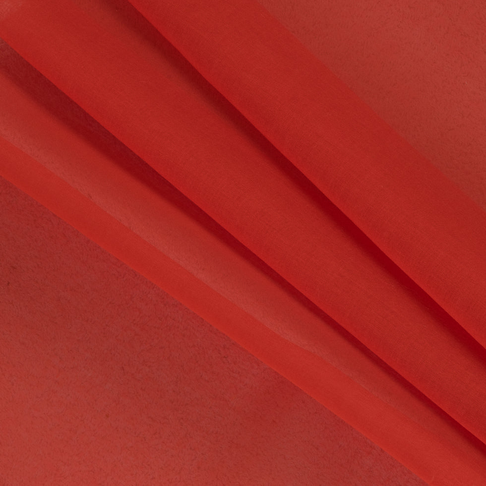 Phillip Lim Fiesta Orange Polyester Organdy-Like Woven - Folded Phillip Lim Fiesta Orange Polyester Organdy-Like Woven - Folded