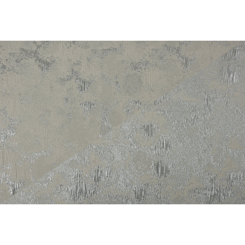 Metallic Silver/Ivory Abstract Brocade Full Metallic Silver/Ivory Abstract Brocade Full