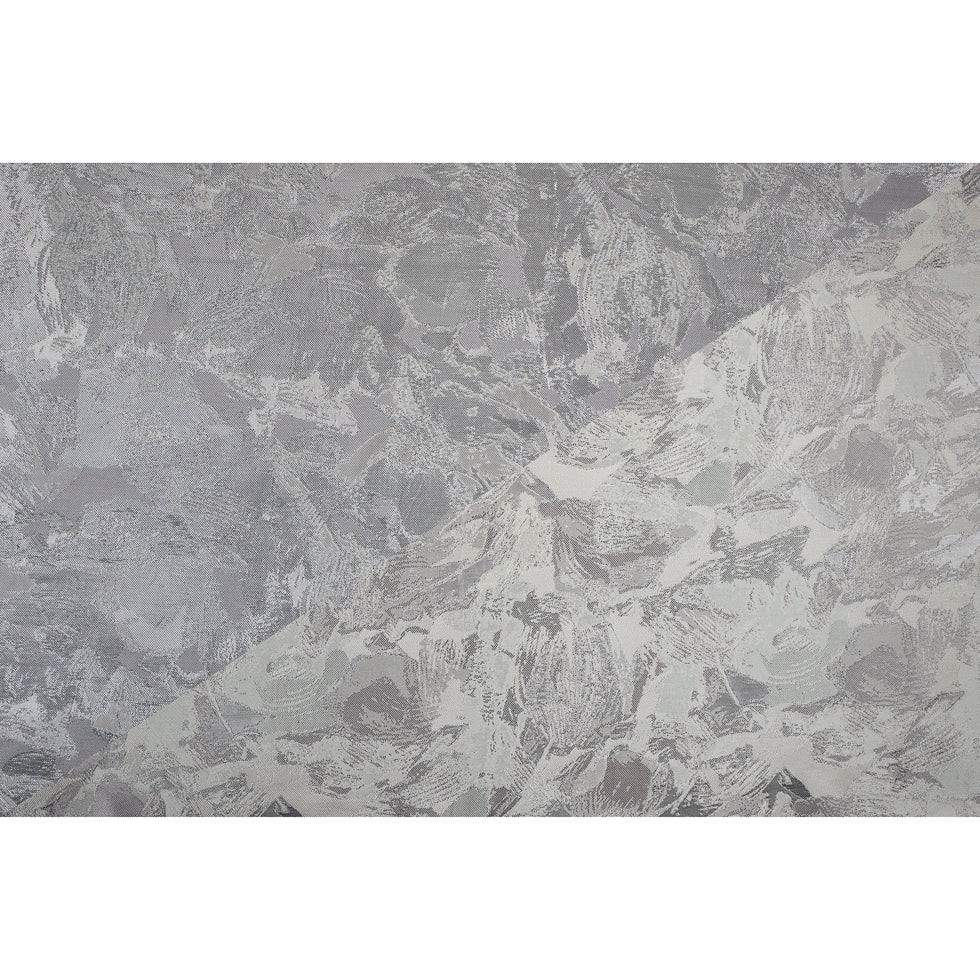 Metallic Silver/Gray Abstract Jacquard/Brocade Folded Metallic Silver/Gray Abstract Jacquard/Brocade Folded