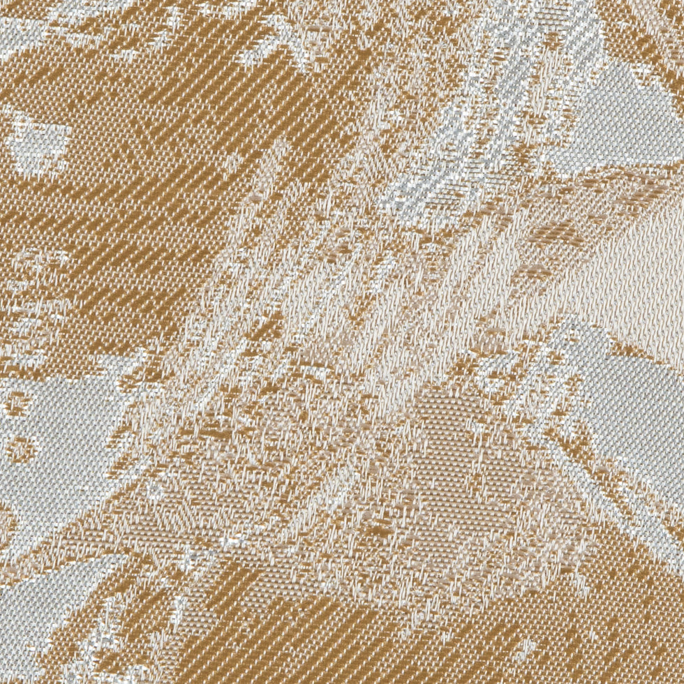 Metallic Gold/Silver Abstract Jacquard/Brocade - Full Metallic Gold/Silver Abstract Jacquard/Brocade - Full