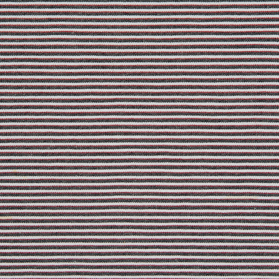 Red/Black/White Raised Shadow Stripes on Stretch Cotton Woven Red/Black/White Raised Shadow Stripes on Stretch Cotton Woven